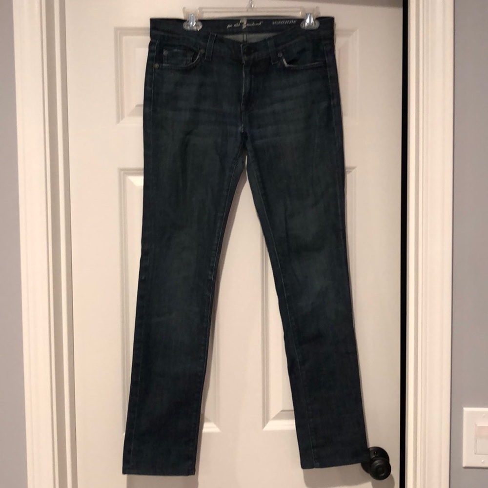 7 For All Mankind Dark Wash Jeans